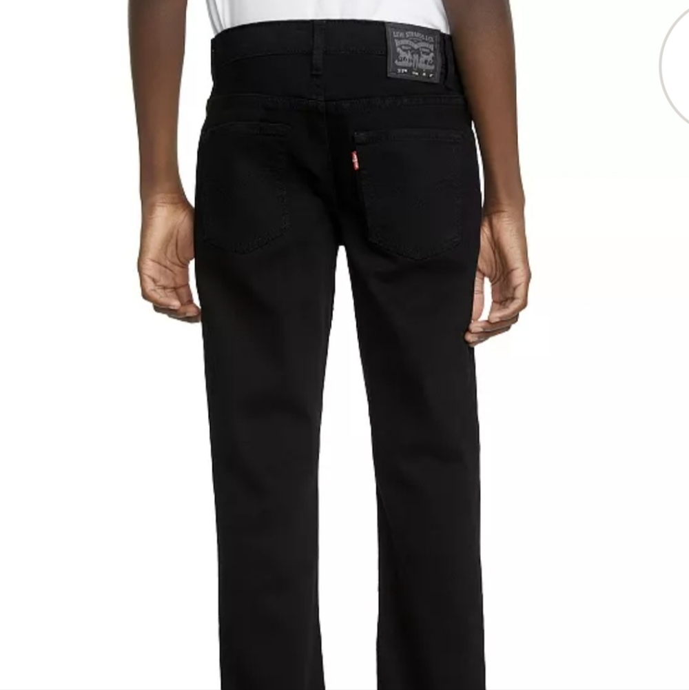 Levi's Boys 511 Slim Stretch Black Jeans - Picture 7 of 10